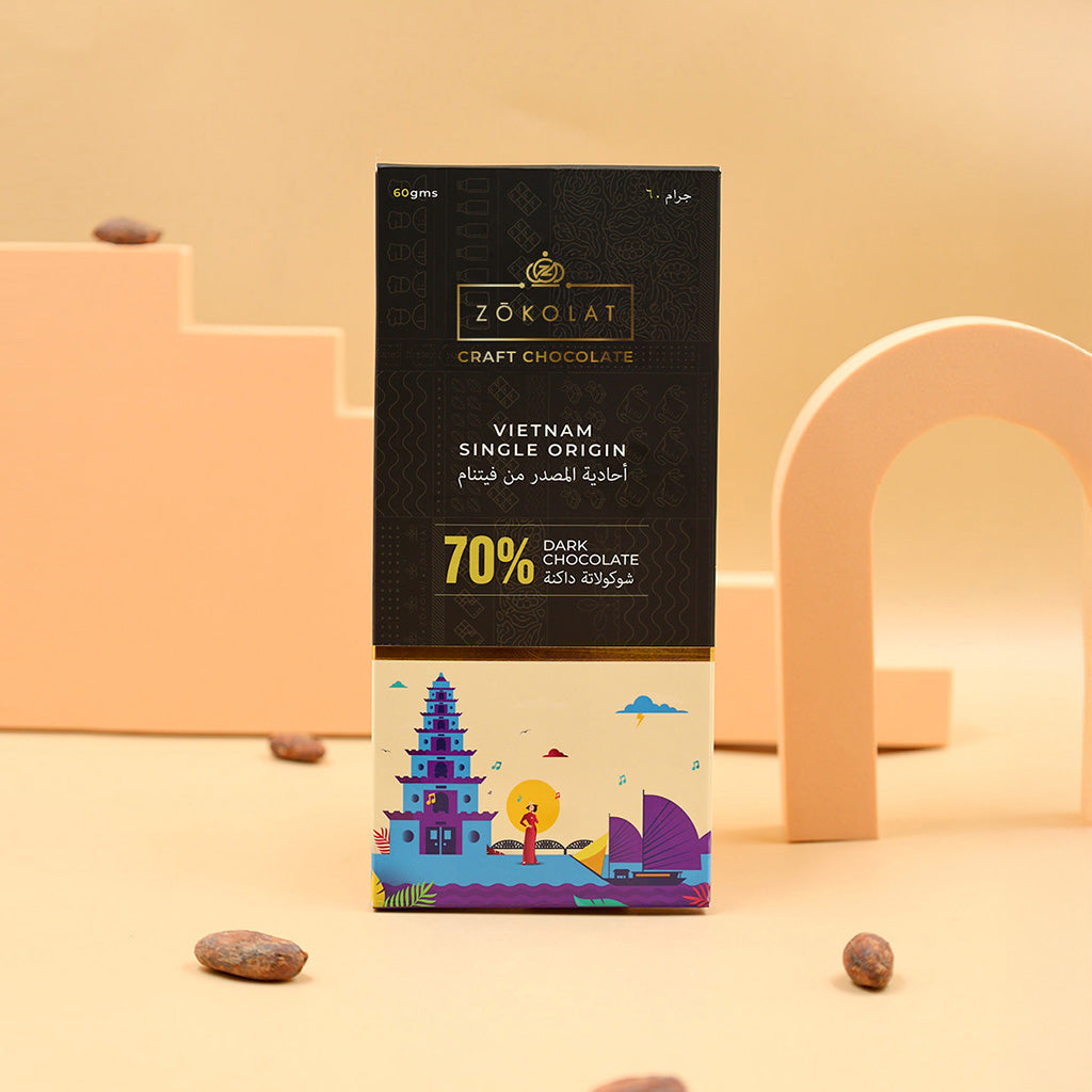 70% Vietnam Single Origin Dark Chocolate