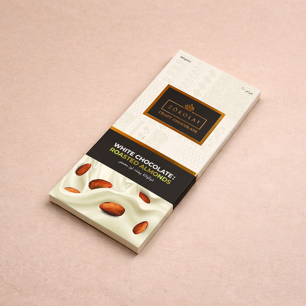 White Chocolate: Roasted Almonds Main image