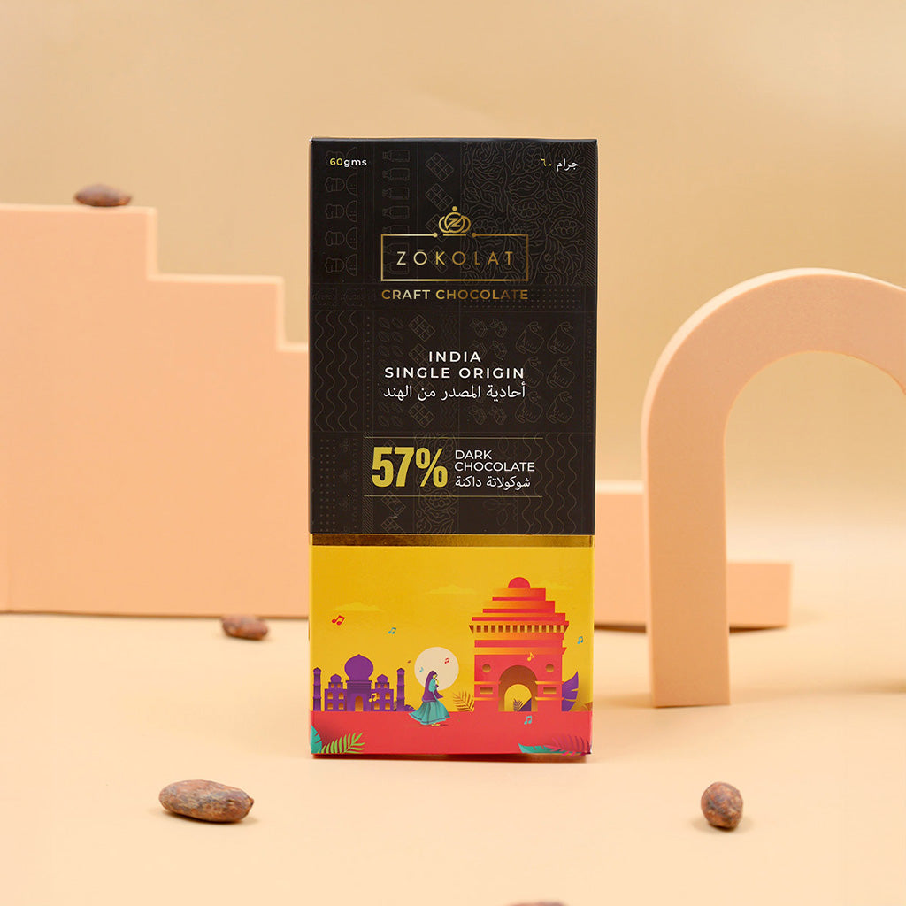57% India Single Origin Dark Chocolate