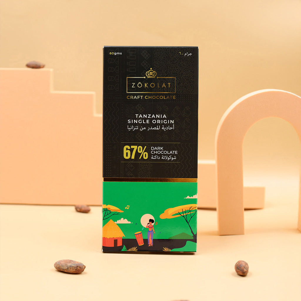 67% Tanzania Single Origin Dark Chocolate