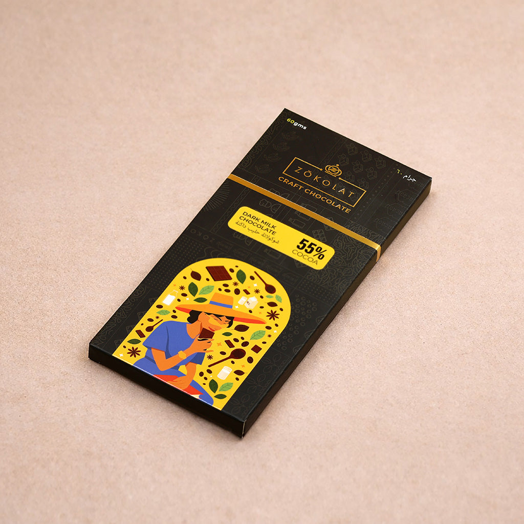 Dark Milk Chocolate | Zokolat