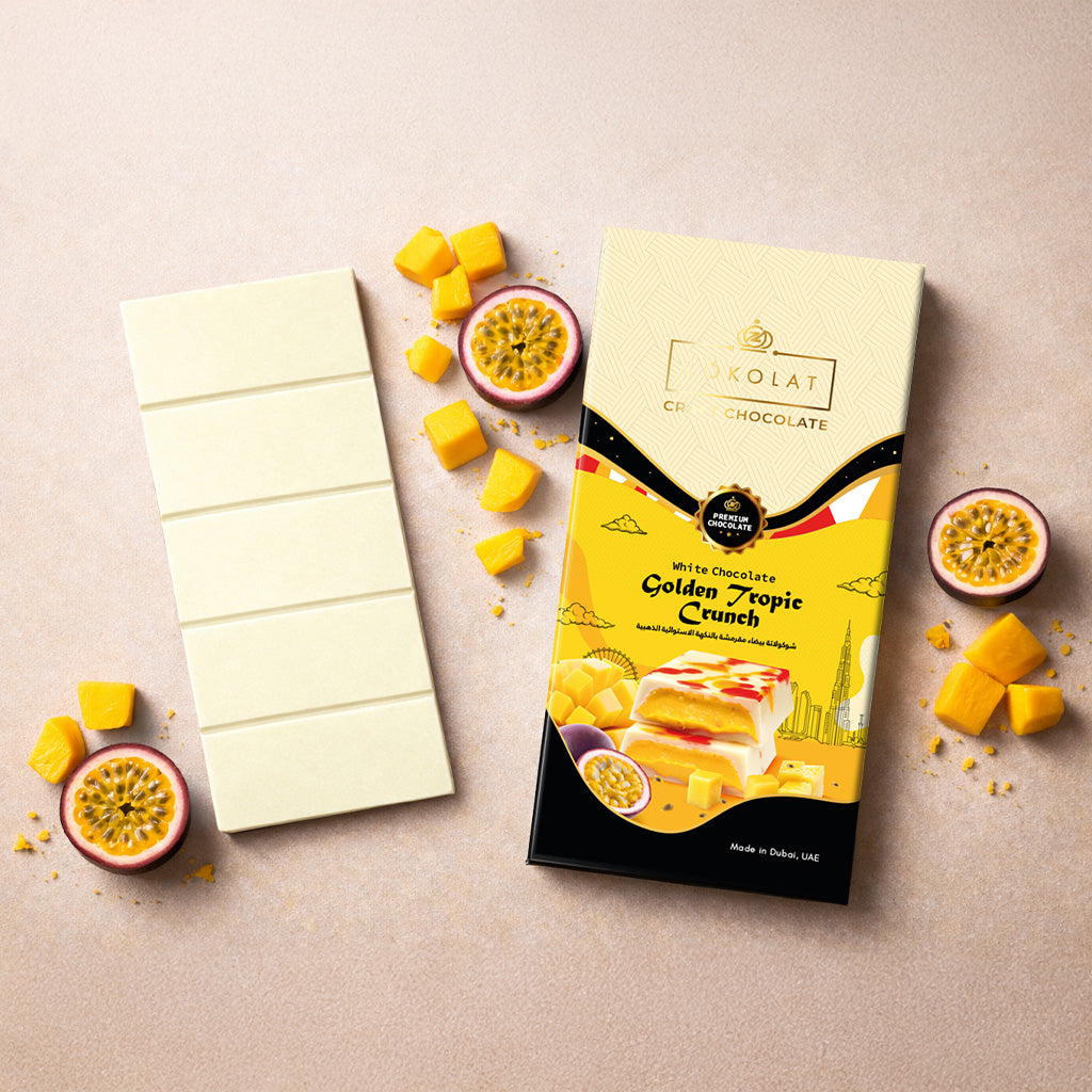 White Chocolate Golden Tropic Crunch